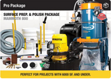 Business Start Up Package : Pro Concrete Grind & Polish - Mammoth 800 & Dust Control STORM 600L