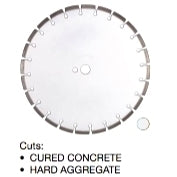 Pro-Contractor Diamond Blade Series WET ONLY ~ Concrete Hard Aggregate